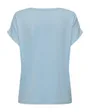 T-shirt manches courtes Femme ONLMOSTER S/S O-NECK TOP NOOS JRS Bleu