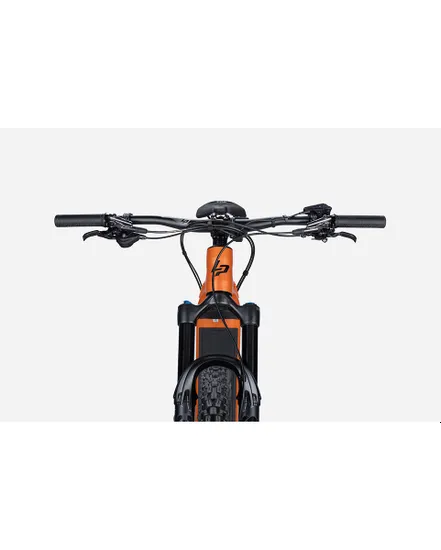 VTT électrique tout suspendu Unisexe OVERVOLT AM 8.7 Orange