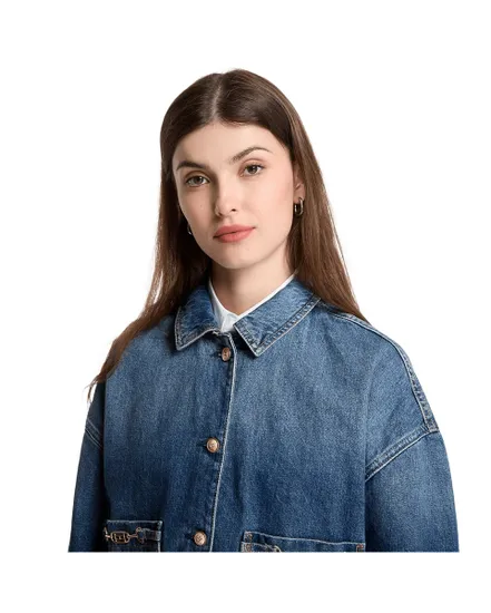 Veste Femme Cropped Jean Cam