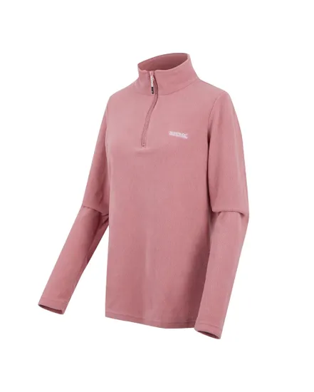 Polaire col zip Femme SWEETHART Rose