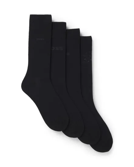 Lot de 4 paires de chaussettes Homme 4PRS GIFTSET ICONIC CC Noir