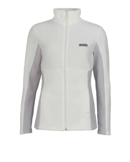 Polaire Femme BASIN TRAIL III FULL ZIP Blanc