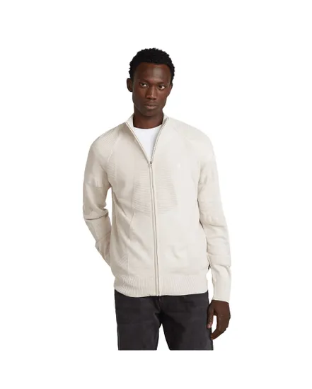 Gilet Homme 3D Biker Full Zip Knit