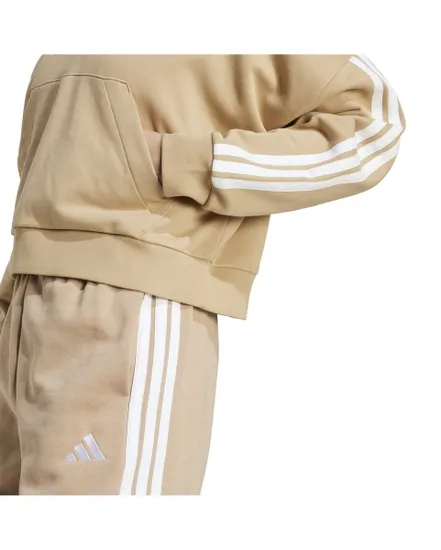Sweat à capuche Femme W 3S FT QZ HD Beige
