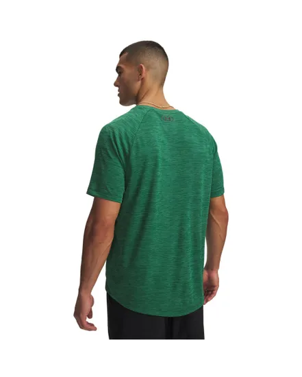 T-shirt Homme UA TECH TEXTURED SS Vert