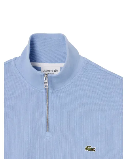 Sweat à Col Montant Homme Lacoste Bleu Clair