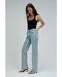 Jean Femme JEANS TRUE STRAIGHT BASIC Bleu