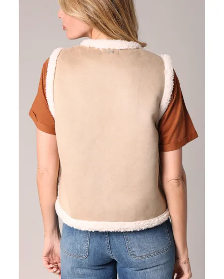 Veste sans manche Femme SVANY JK W Beige