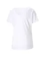 T-shirt Manches Courtes Femme W RECYCL JERSY CAT TEE Blanc