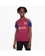 Maillot de football Enfant FCB Y NK DF STRK SS TOP K Rouge