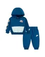 Ensemble de survetement Bébé NKN PO JOGGER FLEECE SET Bleu