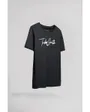 T-shirt col rond manches courtes Enfant T-EVAN MC JR Noir