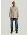 Chemise Homme MARINE JERSEY SHIRT LS Beige