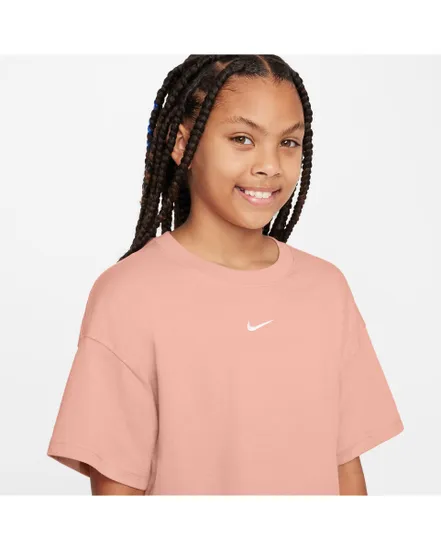 T-shirt Fille G NSW TEE BOXY ESSNTL LBR