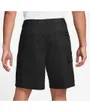 Short Homme M NK CLUB WVN CARGO Noir