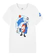 Tee-shirt Garçon MAGIC BOXY SS TEE Blanc