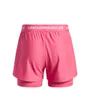 Short Enfant UA TECH PLAY UP 2N1 SHORT Rose