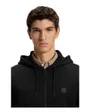 Sweat zippé à capuche Homme ZETALKY Noir
