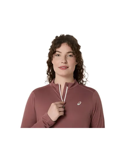 Haut Running Femme ICON 1 2 ZIP LS TOP