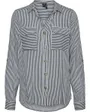 Chemise Femme VMBUMPY L/S Shirt New Wvn Noos