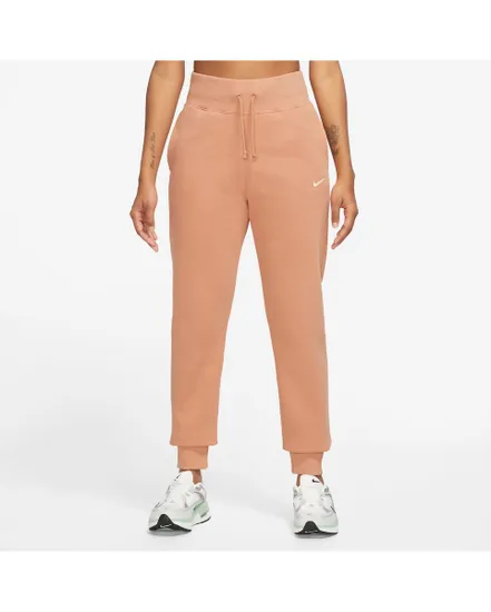 Pantalon de survetement Femme W NSW PHNX FLC HR PANT STD Beige