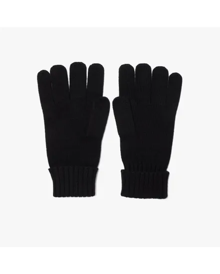 GANTS EN JERSEY DE LAINE Unisexe Noir