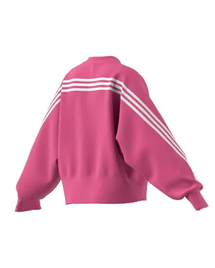 Un sweat-shirt ample et cosy orné des iconiques 3 bandes. Femme W FI 3S CREW Ros
