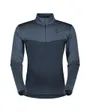 Sweat polaire Homme DEFINED LIGHT PULLOVER Bleu Métal/Bleu