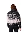 Polaire Femme HELVETIA II PRINTED CROPPED HALF SNAP Violet