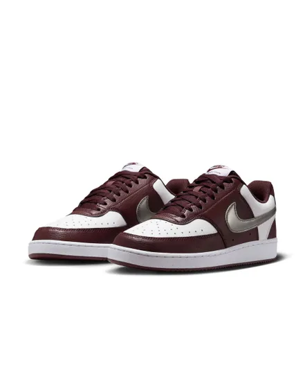 Chaussures Femme W NIKE COURT VISION LO NN MET Bordeaux