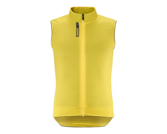 Gilet coupe-vent Homme KSYRIUM THERMO Jaune