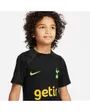 T-shirt Enfant plus âgé THFC Y NK DF STRK SS TOP K KS Noir Tottenham