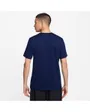 T-shirt Homme M J JUMPMAN EMB SS CREW Bleu