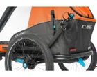 Remorque pour enfant 2 places DOUBLE CMPT X ACTIONTEAM Orange/Gris