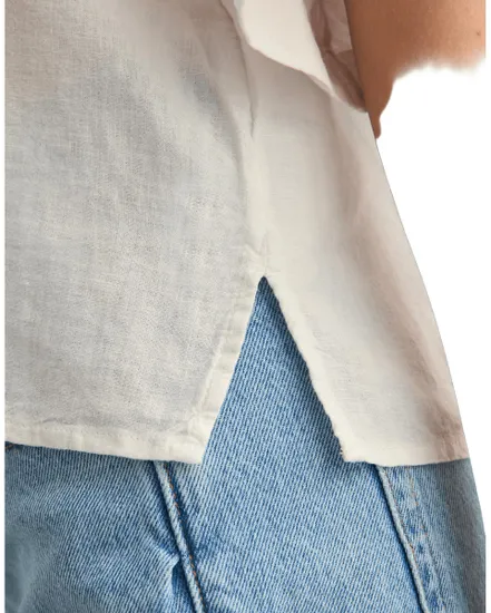 Chemise Femme VMLINN 2/4 Short Shirt WVN NOOS