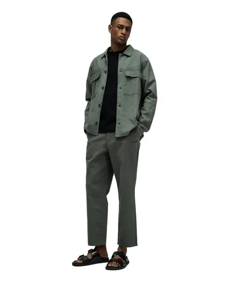 Chemise Overshirt Homme Lin Coton Lavé