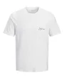 T-shirt Homme JORSUMMERVIBES TEE SS CREW NECK S2SS26 Blanc
