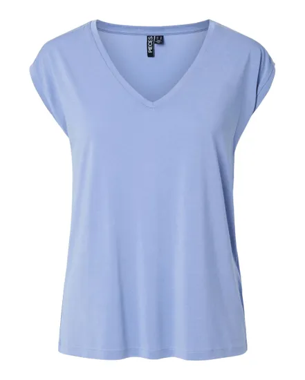 Tee-shirt Femme Pckamala Tee Jrs Noos Bc