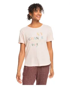 T-shirt manches courtes Femme OCEAN AFTER TEES Rose