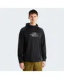 Sweat à capuche Homme M REAXION 2.0 HOODED SWEATER-GRAPHIC Noir
