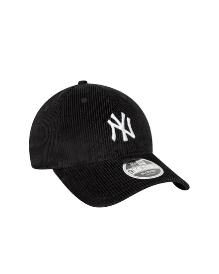 Casquette Homme New Era Cord 9FORTY Yankees Noir