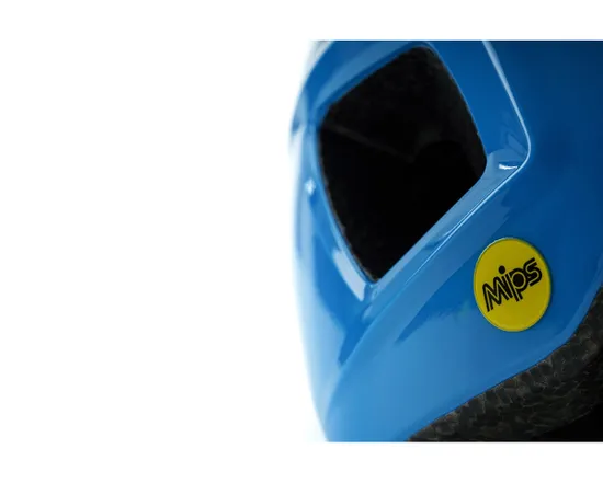 Casque VTT Enfant LINOK TEAMLINE Bleu/Rouge Brillant