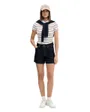 Polo Femme Slim Rib Court