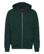 Sweat zippé à capuche Homme DAPOZIP Vert Clair