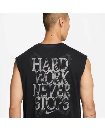 Débardeur Homme M NK TEE LSE SL TRAIN HRD WRK Noir