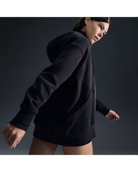 Sweat zip à capuche Femme W NSW PHNX FLC FZ OS HOODIE Noir