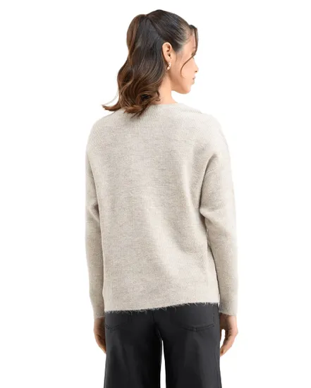 Pull Femme V-Neck Brillant