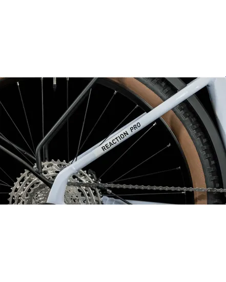 VTT électrique semi rigide Unisexe REACTION HYBRID PRO 625 ALLROAD Blanc