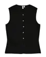 Gilet Femme Vmsaba Sl O Neck Bouton