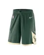 Short de basketball Homme MILWAUKEE BUCKS ICON EDITION Vert